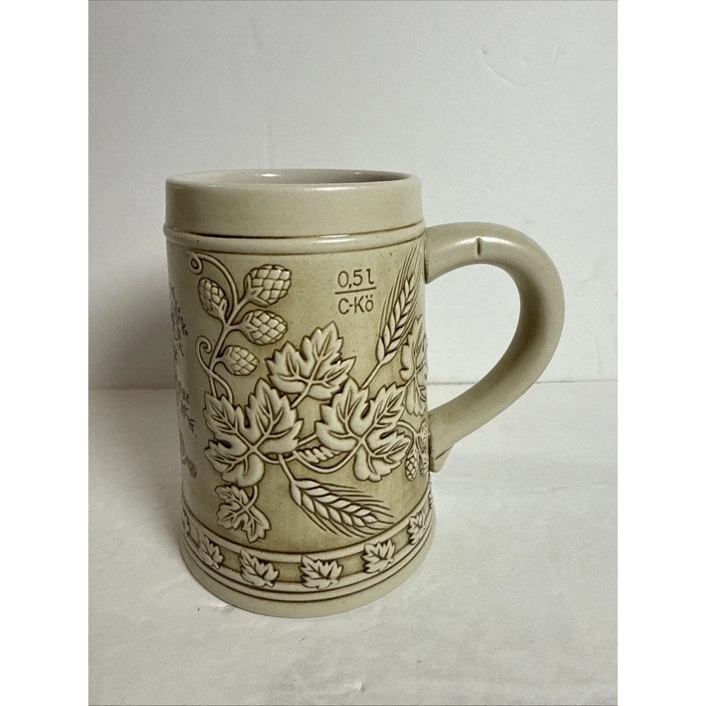 Wiebelsheim German Mug Stein IVV Wandertag‎ Rangau. 1989 WG